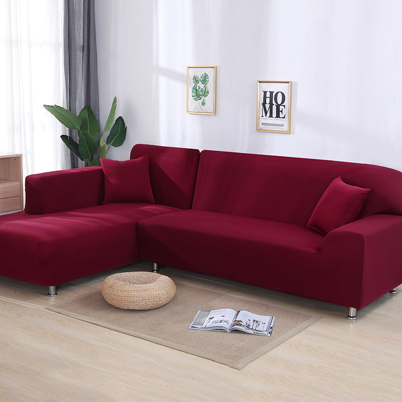 Elastic Sofa Cover L-Shaped Cover Sofa Towel Full Cover Combination Four Seasons - Image #0