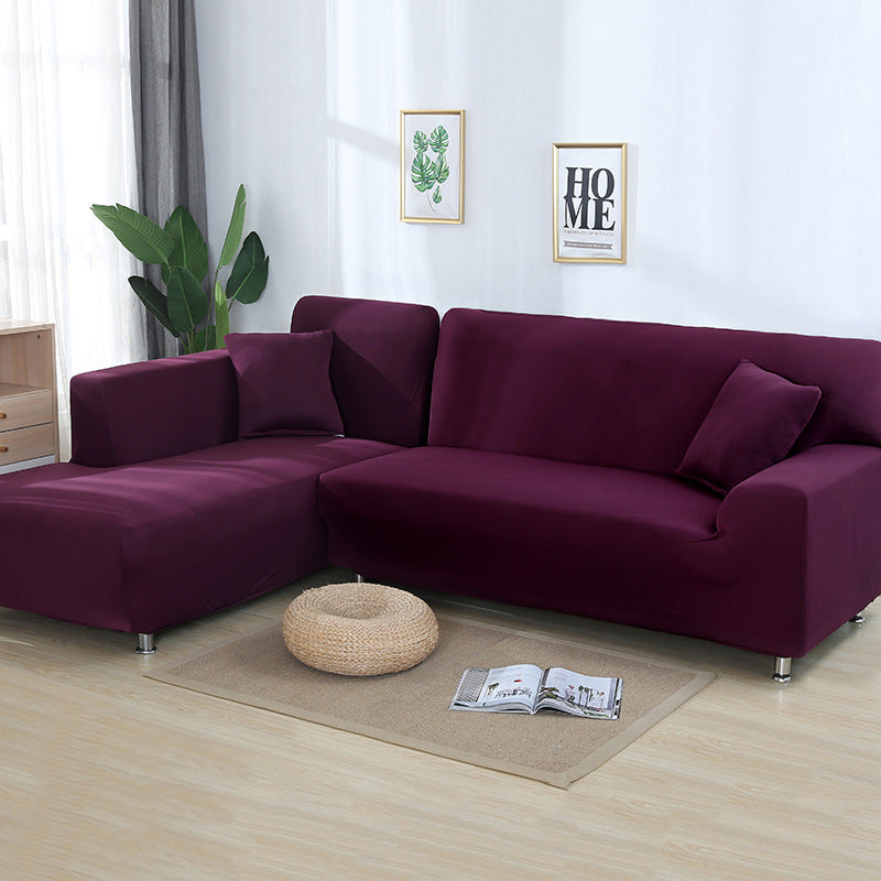Elastic Sofa Cover L-Shaped Cover Sofa Towel Full Cover Combination Four Seasons - Image #0