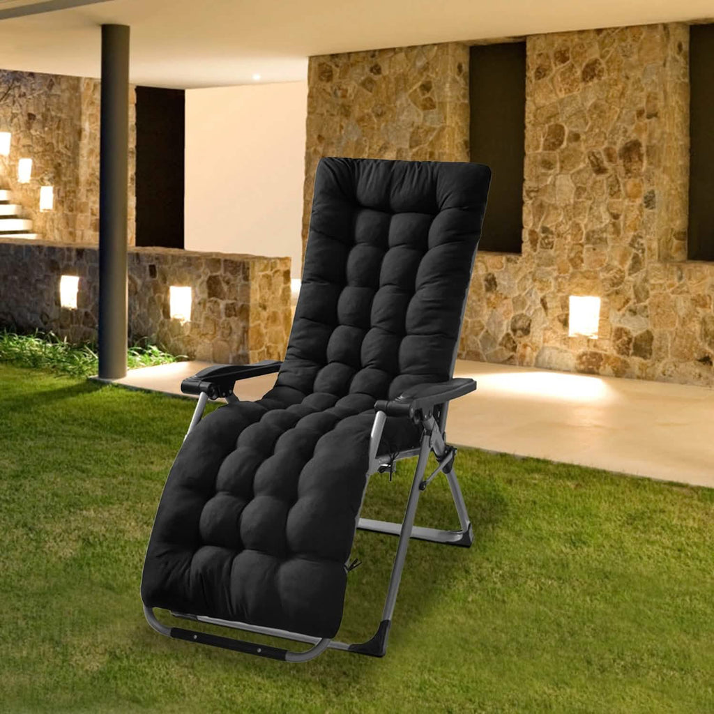 67x22in Chaise Lounger Cushion Recliner Rocking Chair Sofa - Image #0