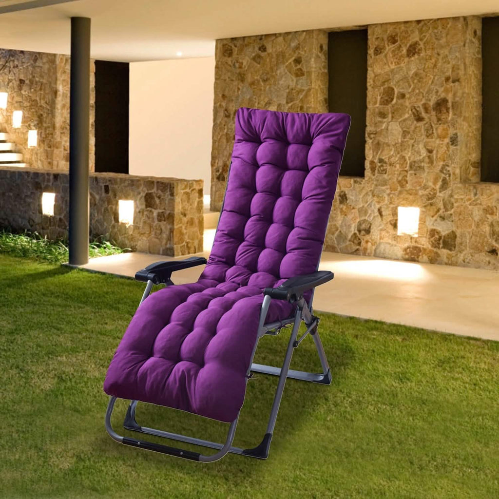 67x22in Chaise Lounger Cushion Recliner Rocking Chair Sofa - Image #0