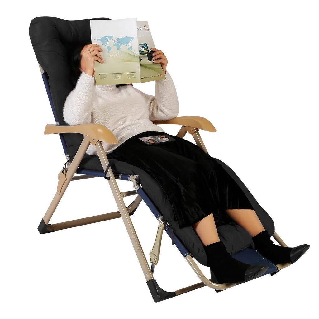 67x22in Chaise Lounger Cushion Recliner Rocking Chair Sofa - Image #0