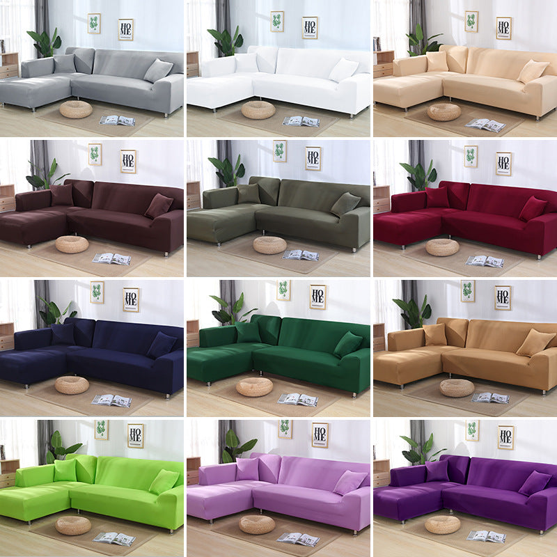 Elastic Sofa Cover L-Shaped Cover Sofa Towel Full Cover Combination Four Seasons - Image #0