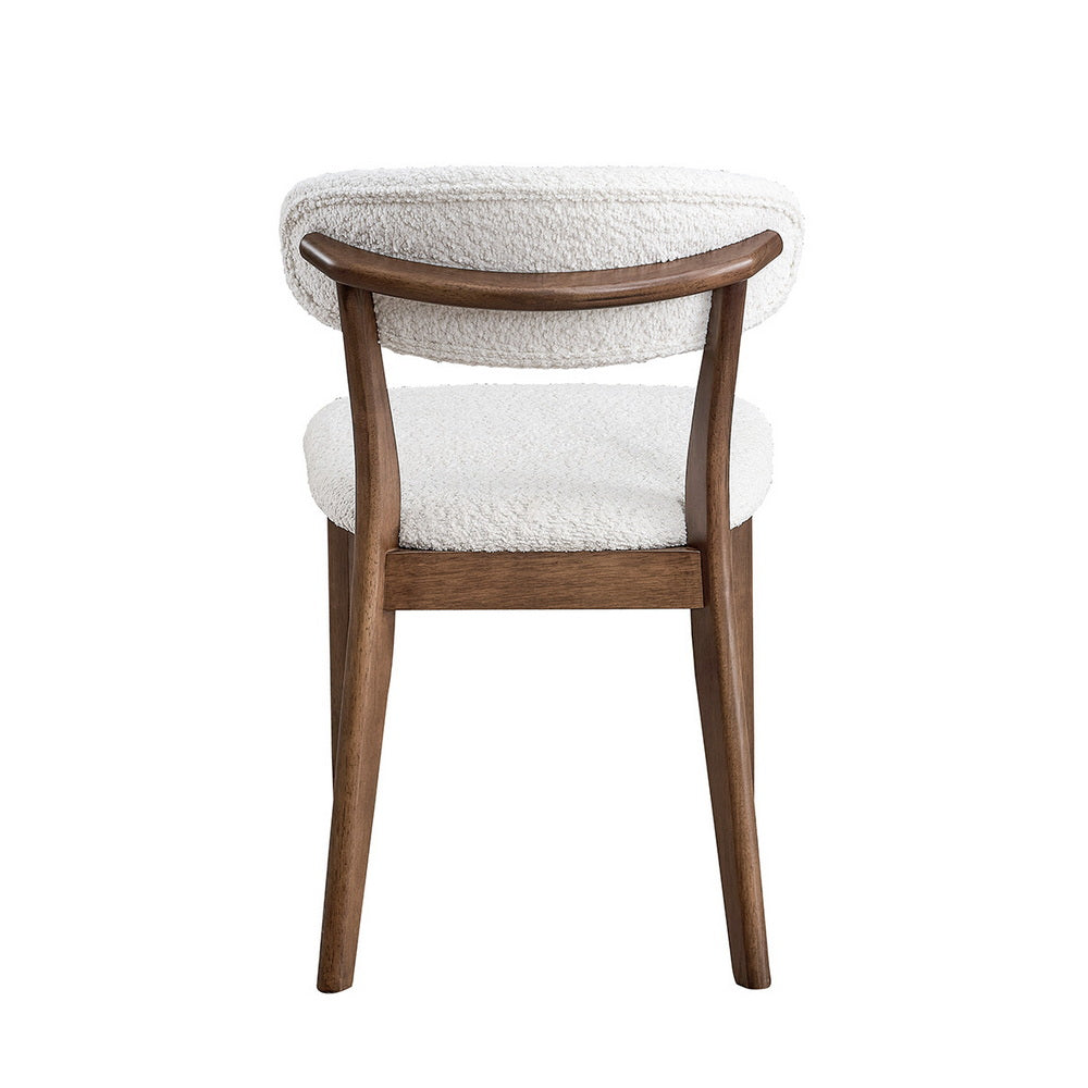 ACTU Scandinavian Dining Table Set with Upholstered Chairs for Small Spaces (Seats 4–6) - Image #0