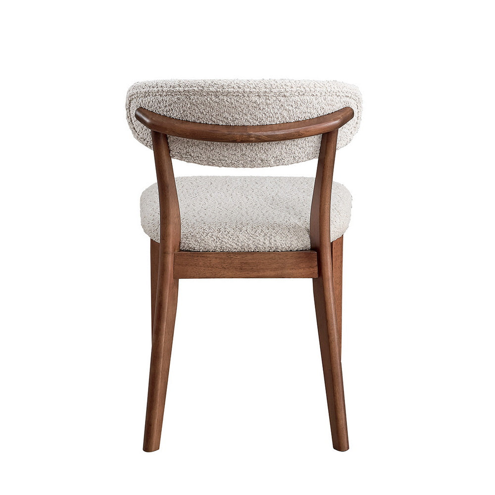 ACTU Scandinavian Dining Table Set with Upholstered Chairs for Small Spaces (Seats 4–6) - Image #0