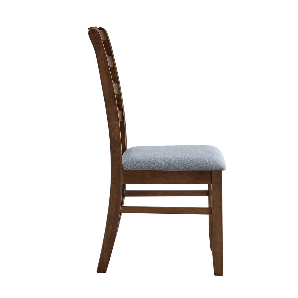 ACTU Farmhouse Dining Table Set with Upholstered Chairs for 4–6 - Image #0