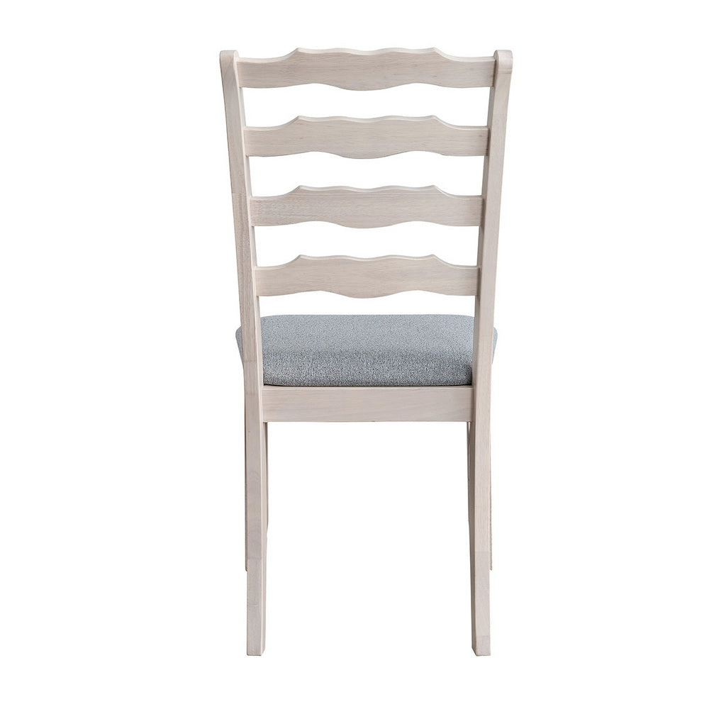ACTU Farmhouse Dining Table Set with Upholstered Chairs for 4–6 - Image #0
