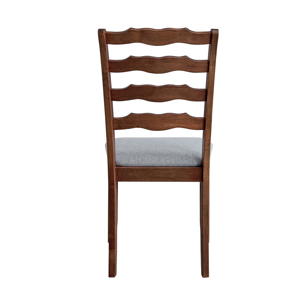 ACTU Farmhouse Dining Table Set with Upholstered Chairs for 4–6 - Image #0