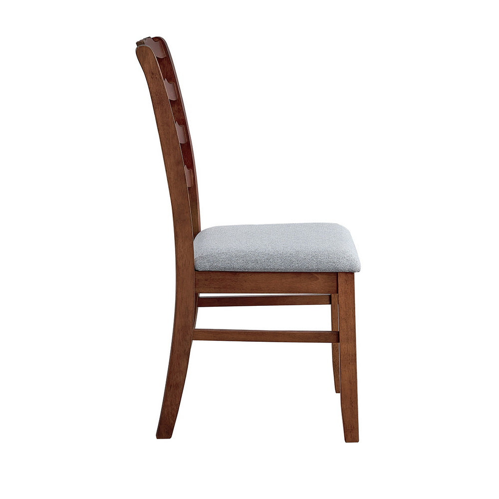 ACTU Farmhouse Dining Table Set with Upholstered Chairs for 4–6 - Image #0