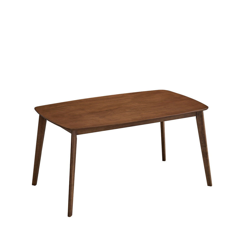 ACTU Scandinavian Dining Table Set with Upholstered Chairs for Small Spaces (Seats 4–6) - Image #0