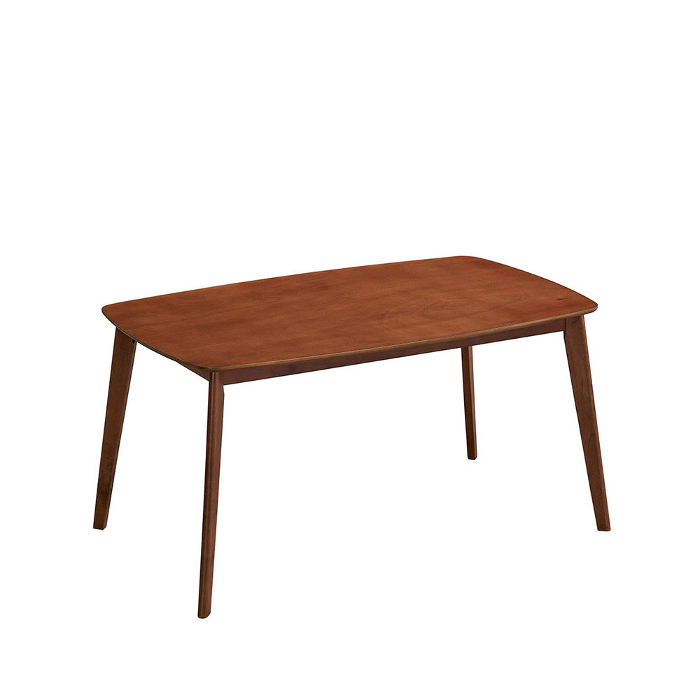 ACTU Scandinavian Dining Table Set with Upholstered Chairs for Small Spaces (Seats 4–6) - Image #0