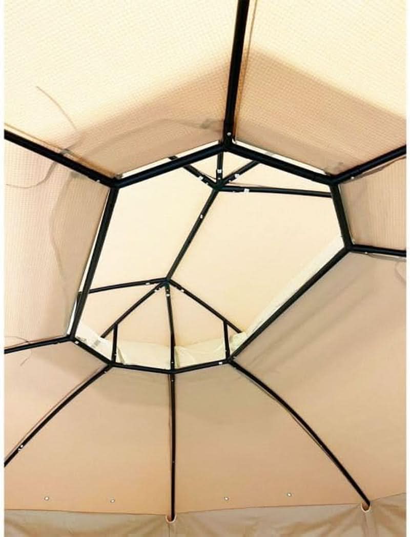 Replacement Canopy For Jefferies Gazebo Beige Whisper RipLock 350