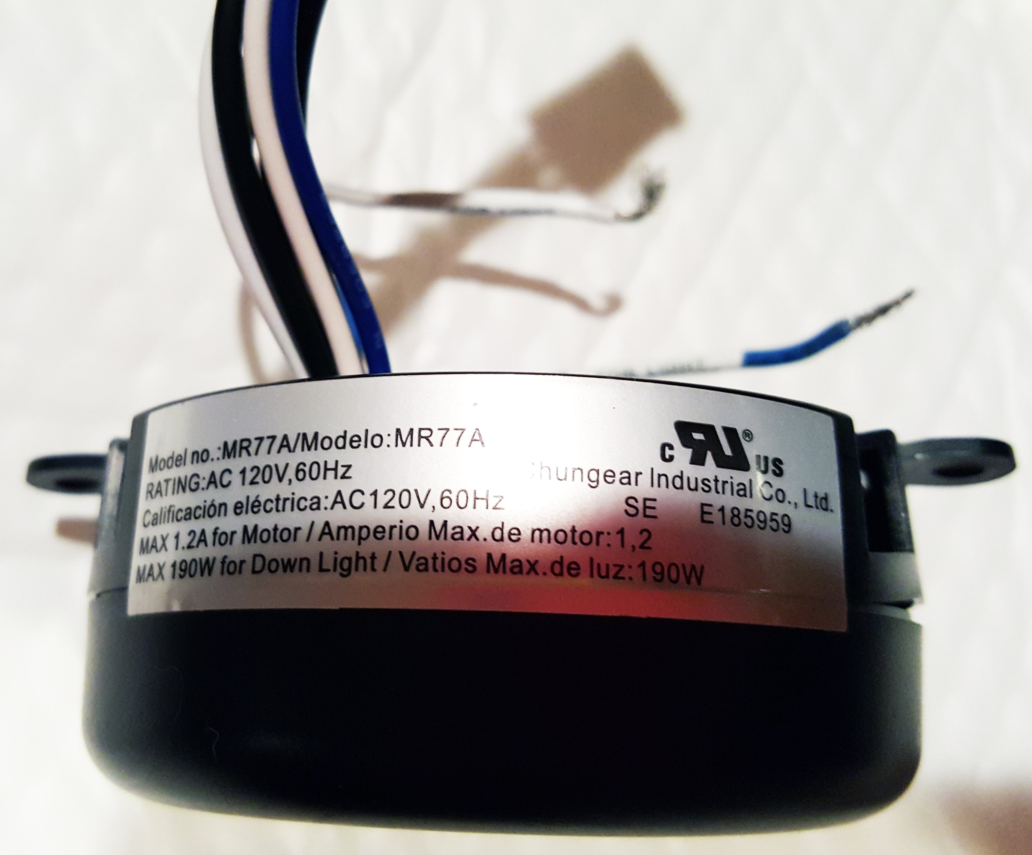 Home Decorators Collection MR77A Ceiling Fan Remote Control Kit - Image #0